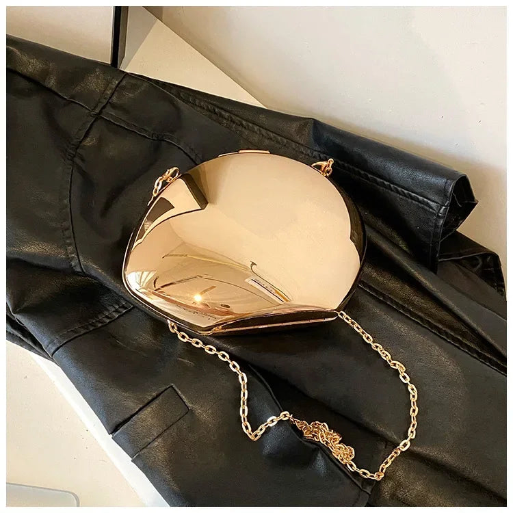 Shell Shape Clutch Bag - Piña Colada