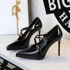 High Heels Cross Belt Buckle Lady - Piña Colada