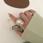 Pearl Ring Shape Gold - Piña Colada
