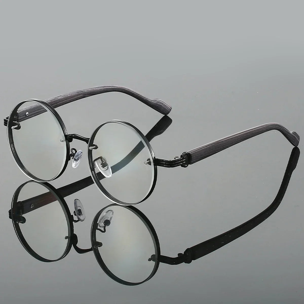 Vintage Round Sunglasses - Piña Colada