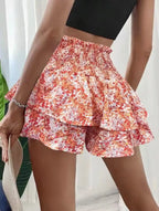 Floral Shorts - Piña Colada