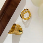 Gold Plated Rings - Piña Colada