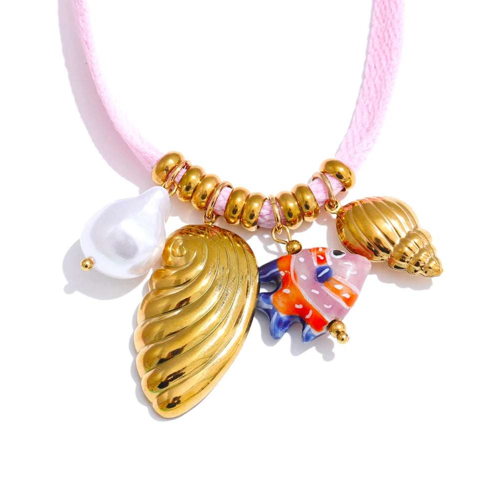 Sweet Tropics Charm Necklace