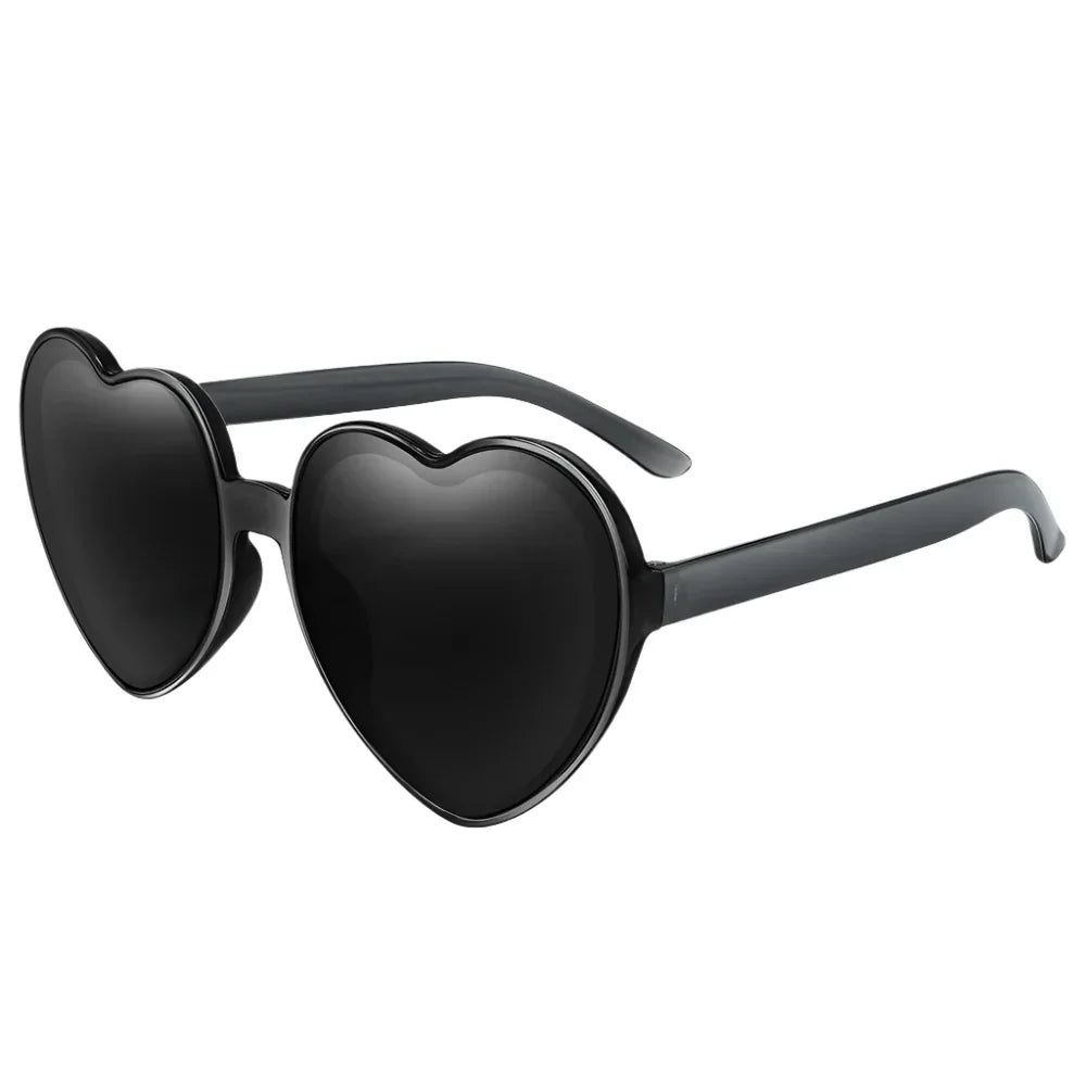 Heart Shape Sunglasses - Piña Colada