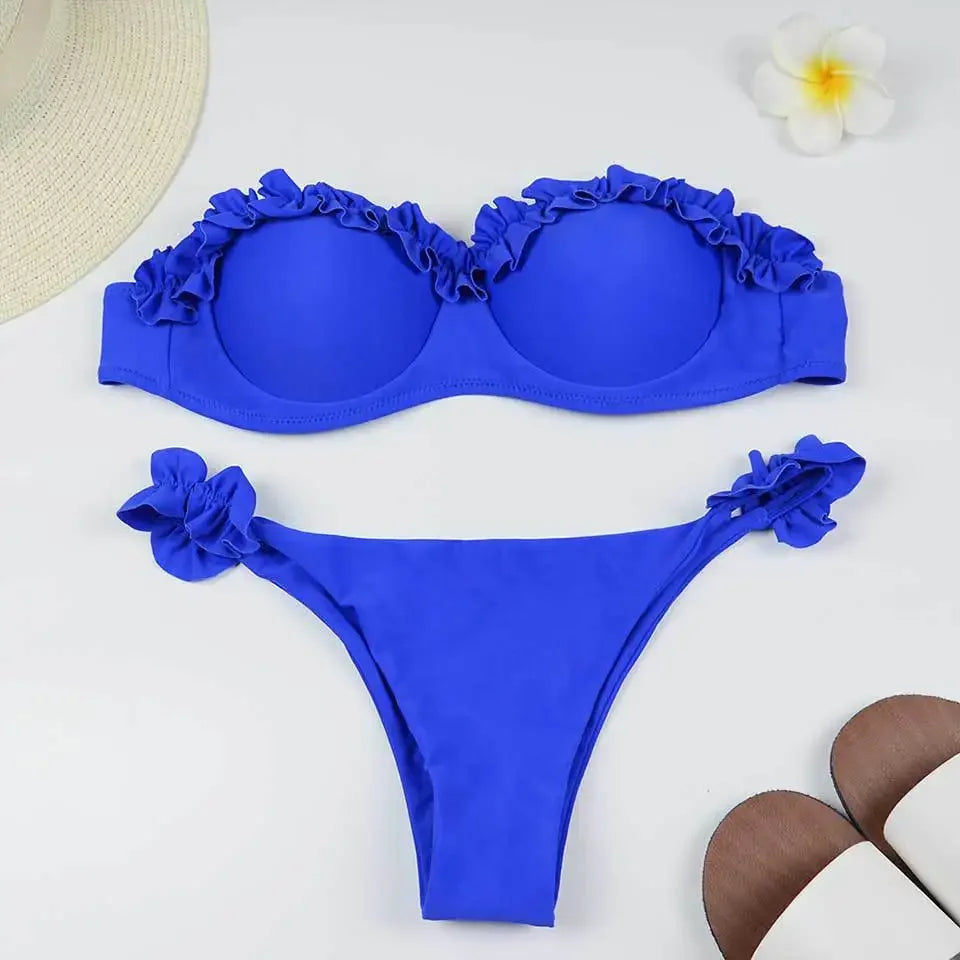 Swimsuit Chic Ruffles