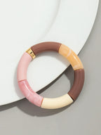 Acrylic Design Bracelet - Piña Colada