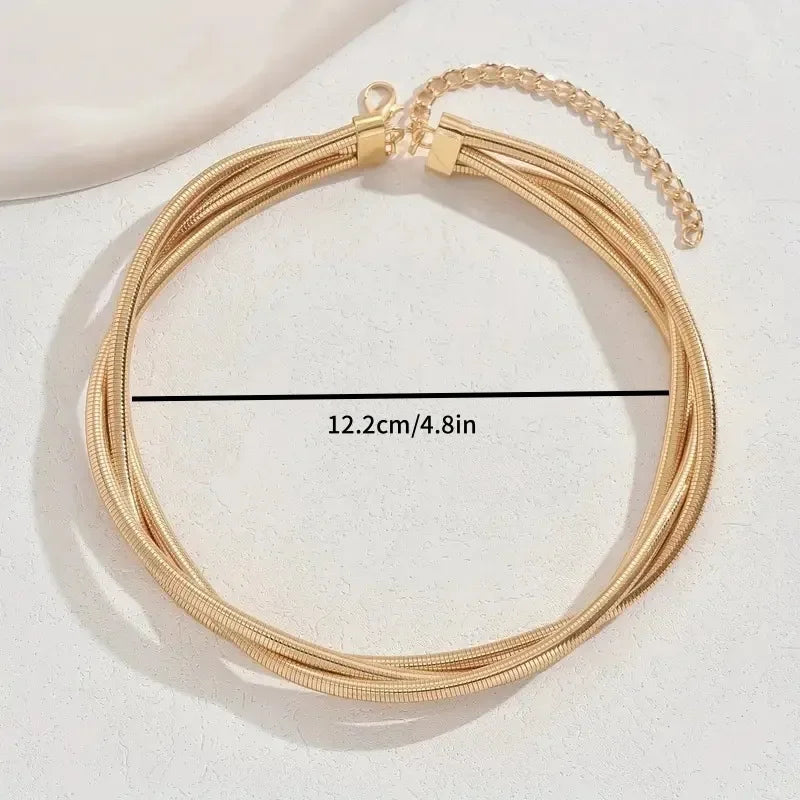 Spiral Necklace - Piña Colada