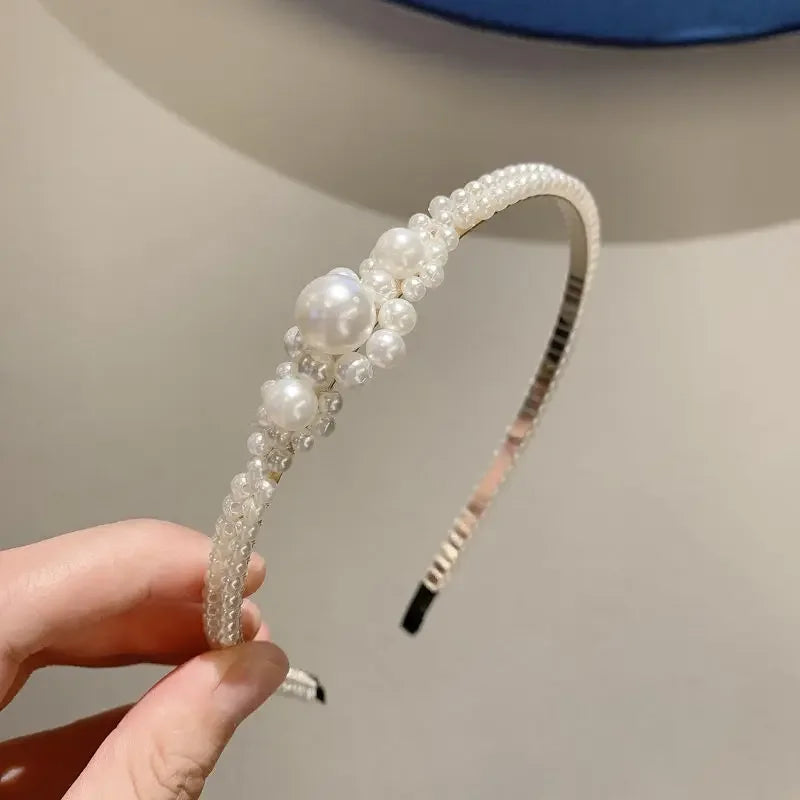 Pearl Hairbands for Women - Piña Colada