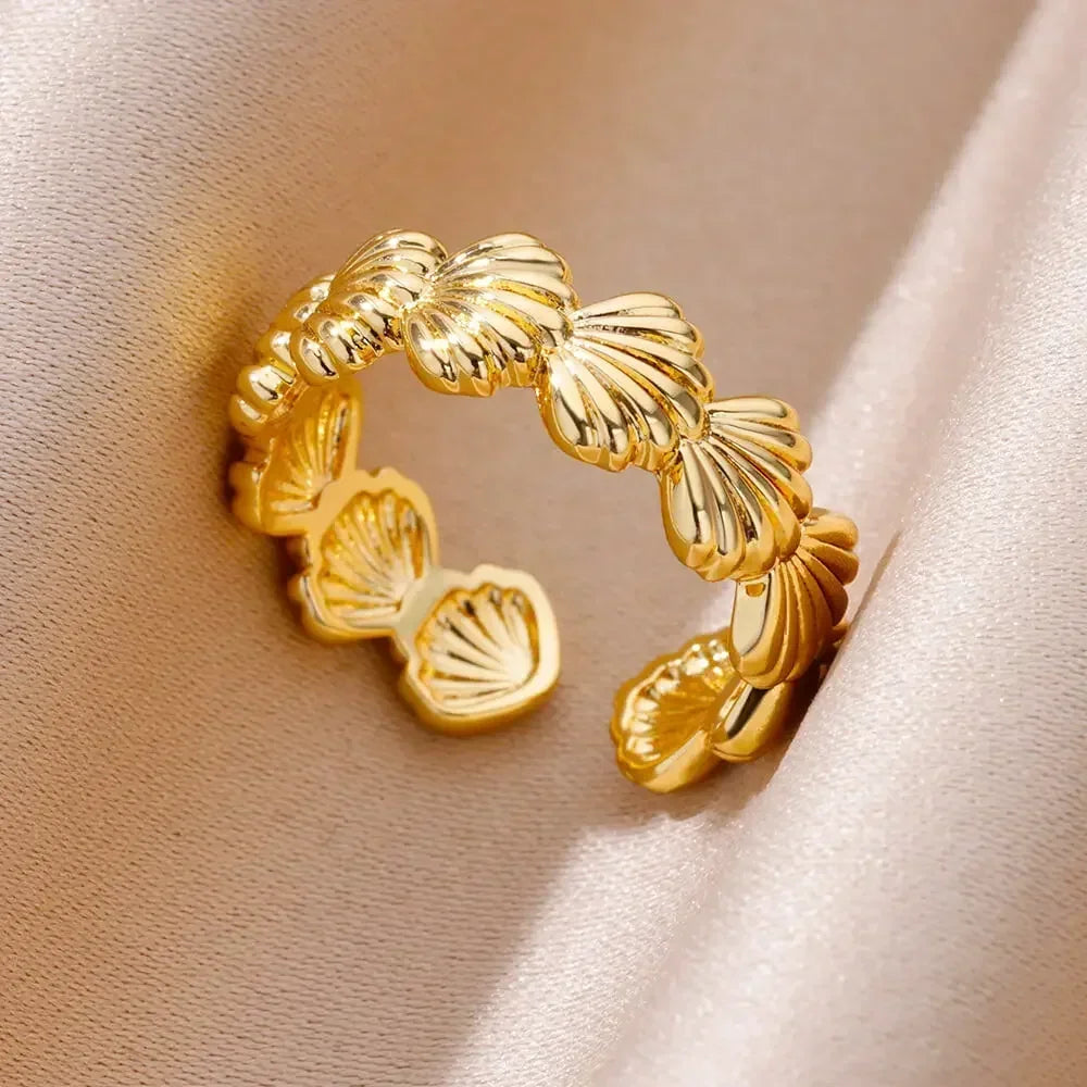 Stainless Steel Rings Aesthetic - Piña Colada