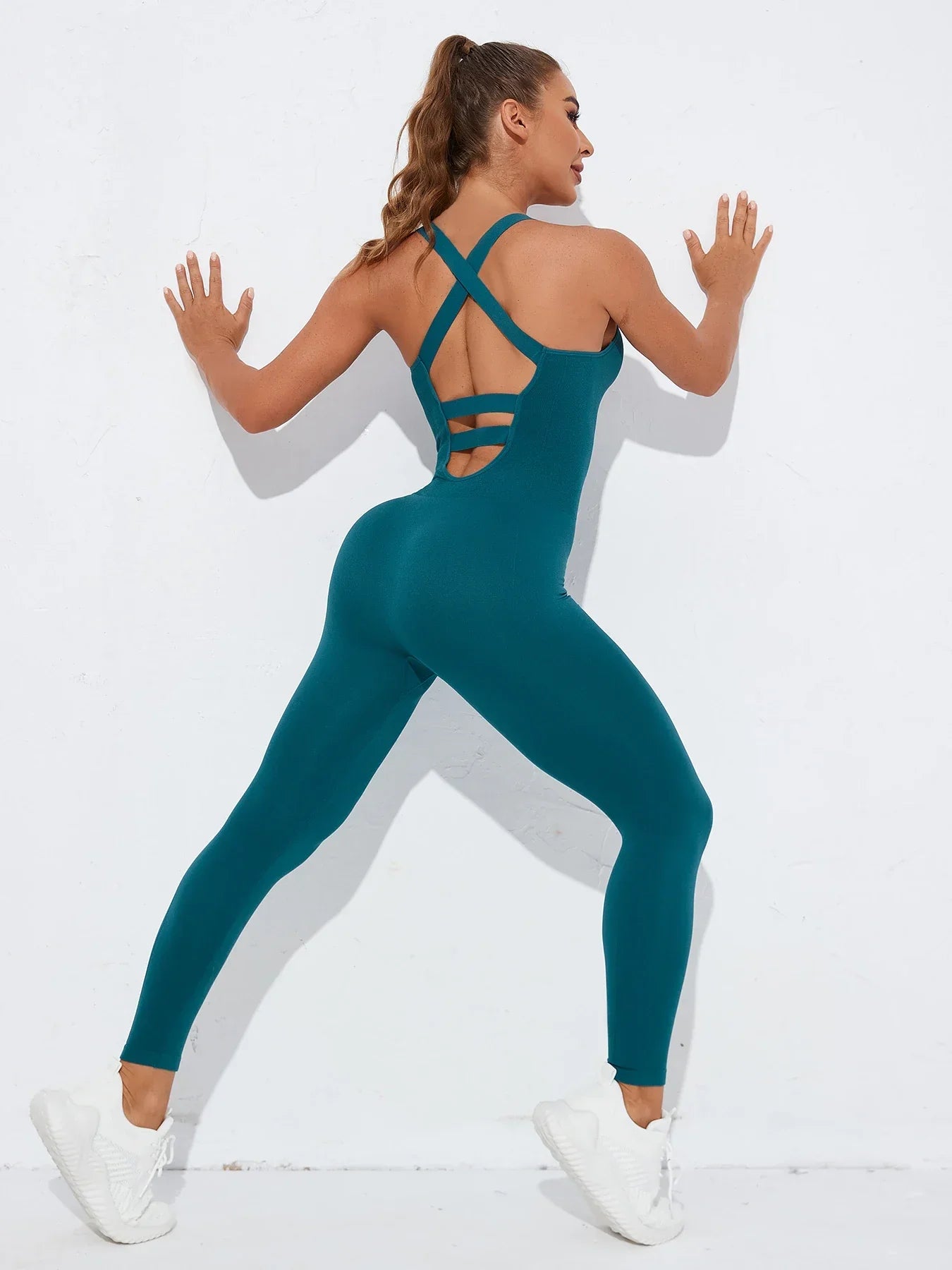 Women's Seamless Shapewear Bodysuit With Tummy Control Full - Piña Colada