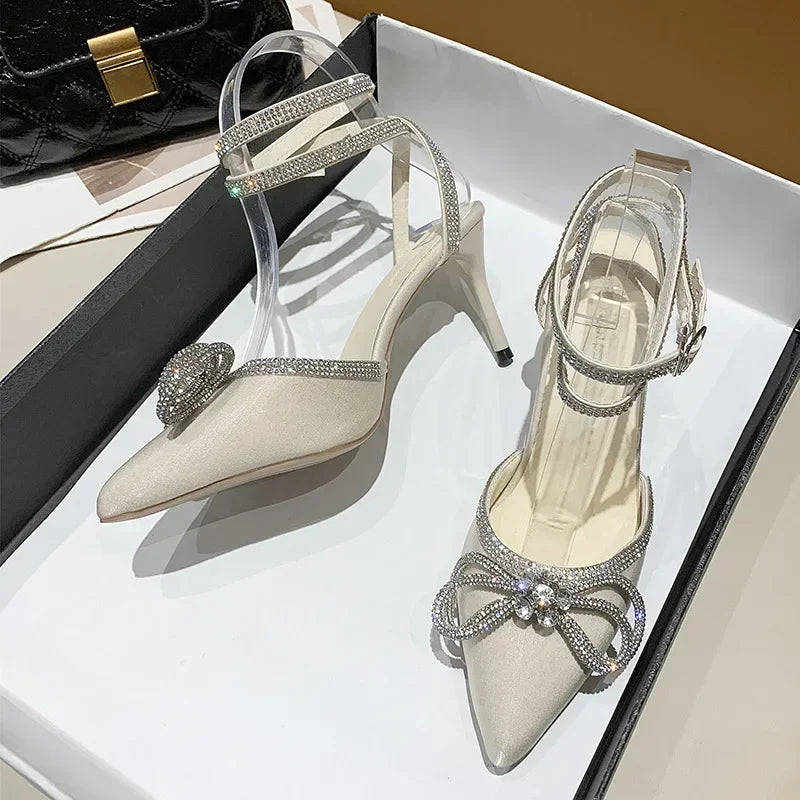 High Heels Elegant Rhinestone - Piña Colada