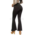High-Waist Flare Jeans - Piña Colada