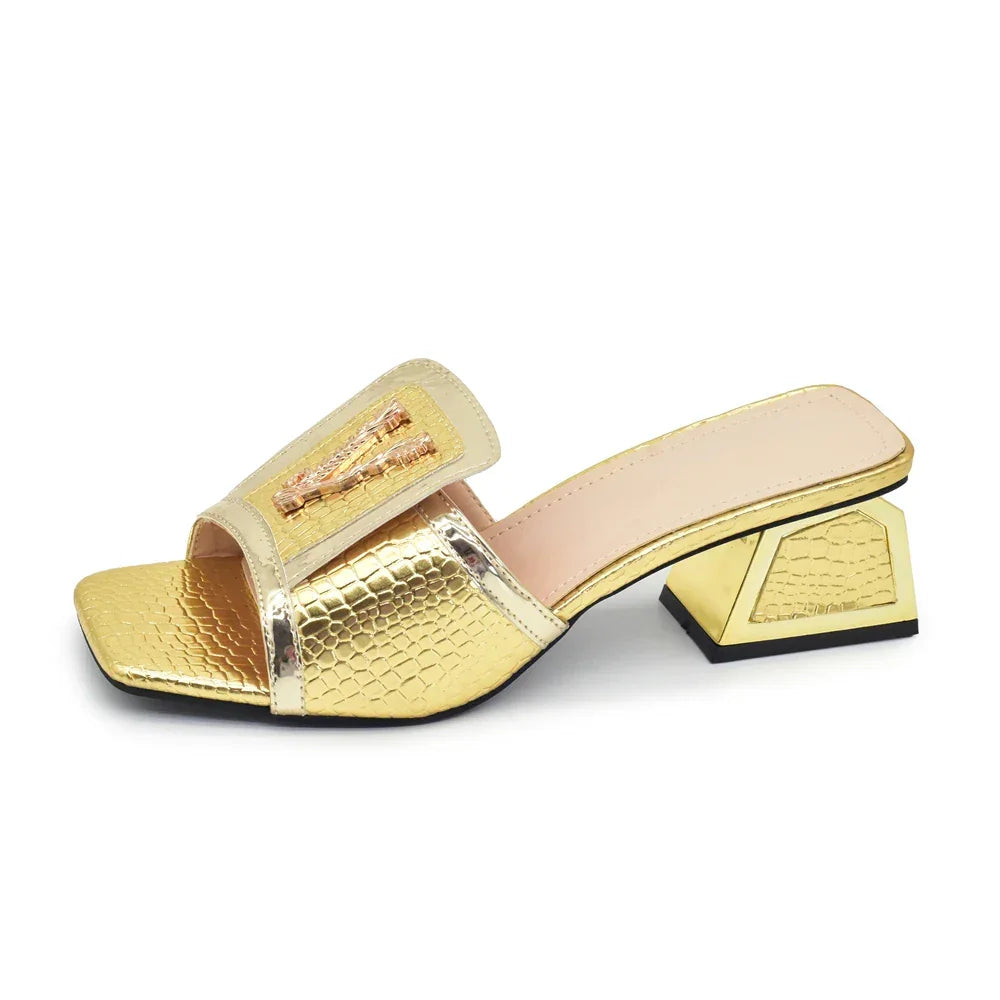 Open Toe Sandals Luxury - Piña Colada