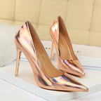 10.5cm High Heels Pumps - Piña Colada