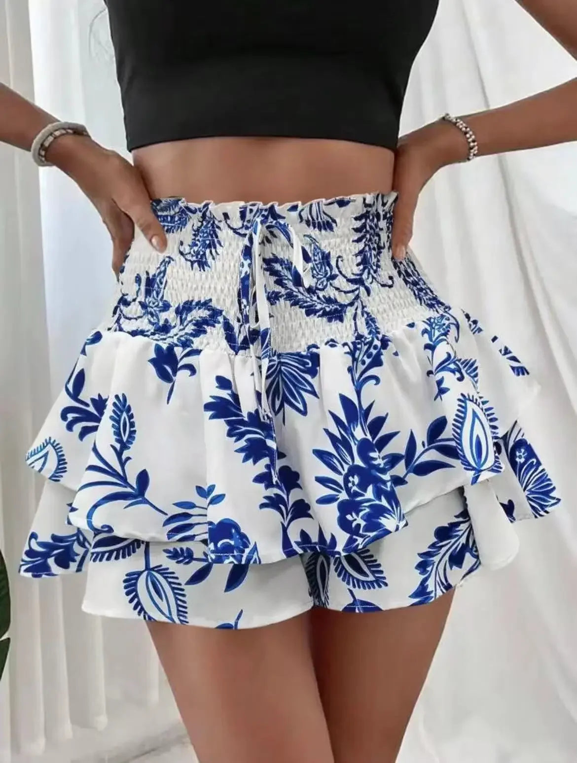 Floral Shorts - Piña Colada