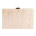 Geometric Box Clutch - Piña Colada