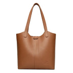 Soft Leather Shoulder Bag - Piña Colada