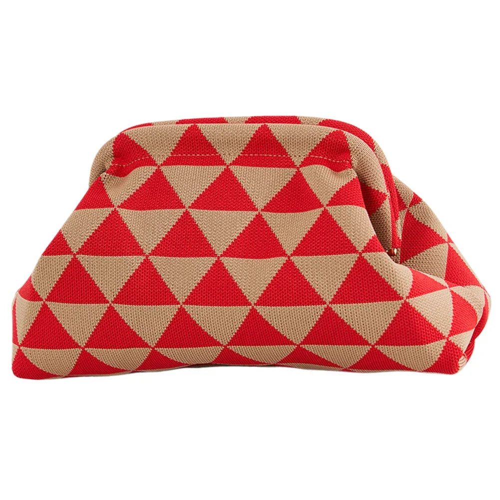 Clutch Bag Striped Color - Piña Colada