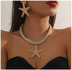 3 Pcs/set Starfish Pendant Ocean - Piña Colada