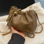 Crossbody Tote Bag PU Leather - Piña Colada