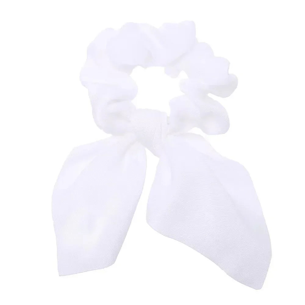 Bow Scrunchies - Piña Colada