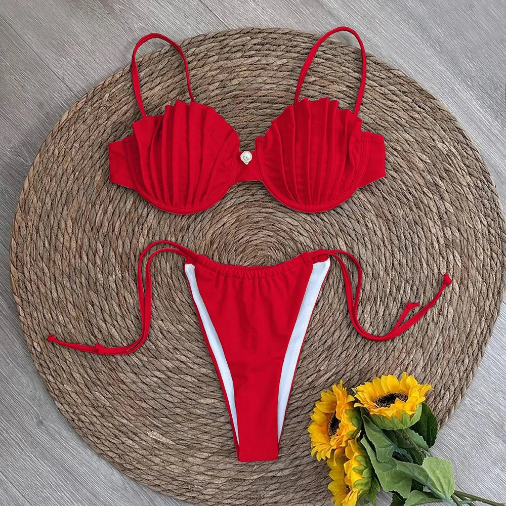 Shell Micro Bikini - Piña Colada