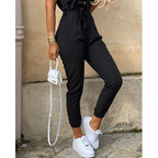 Monochrome Jumpsuit - Piña Colada