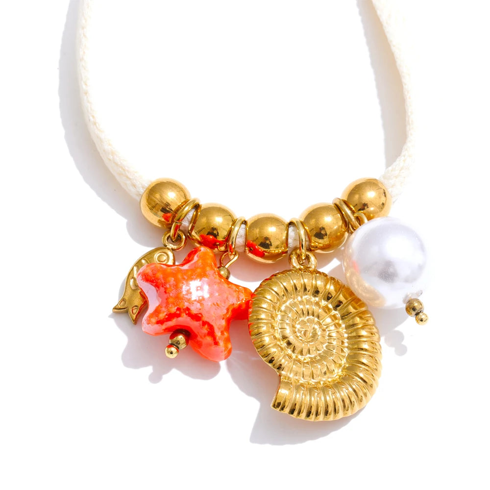 Sweet Tropics Charm Necklace