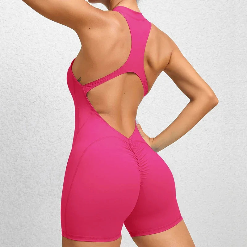 Short Jumpsuit Workout