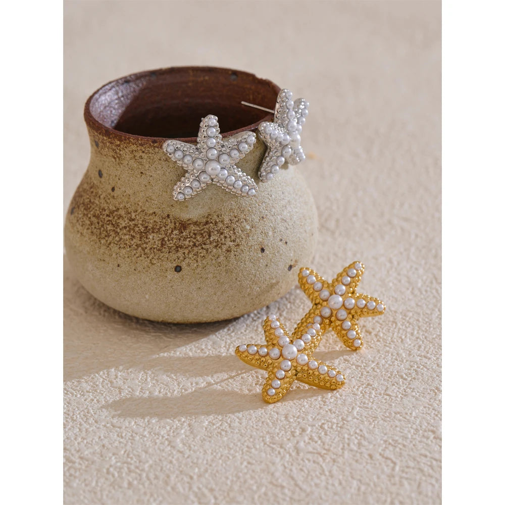 Star Pearl Statement Ring