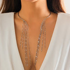 Pearl Star Necklace Open Collar - Piña Colada