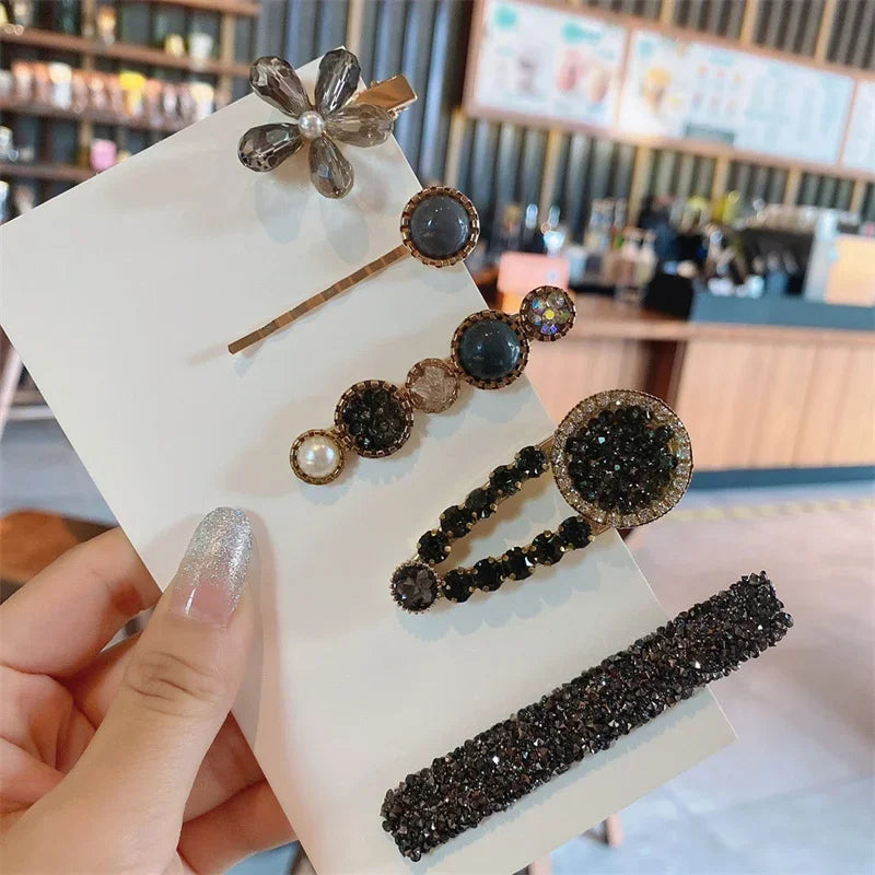 Trendy Geometric Hairpins for Women - Piña Colada
