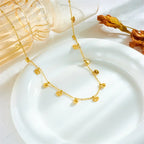 Pretty Eye Chunky Chain Necklace - Piña Colada