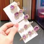 Set Women Hair Clips Headwear - Piña Colada