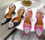Design Silk Women Pumps Crystal - Piña Colada