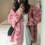 Leopard Print Sweater - Piña Colada