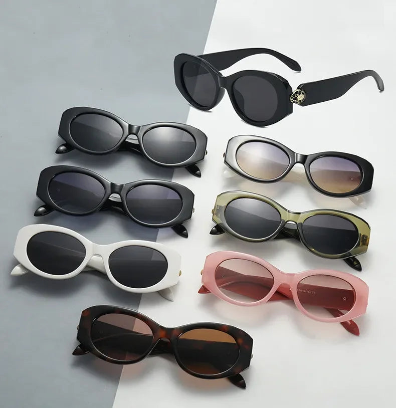 Vintage Cat Eye Sunglasses - Piña Colada