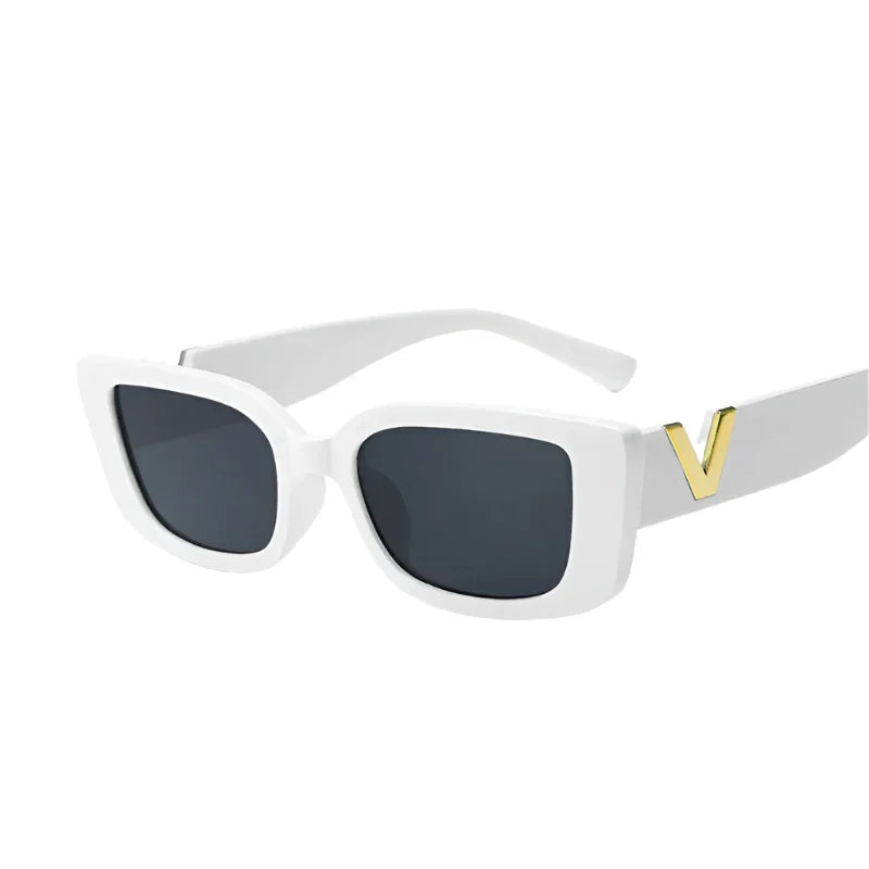 Fashion Rectangle Sunglasses Women - Piña Colada