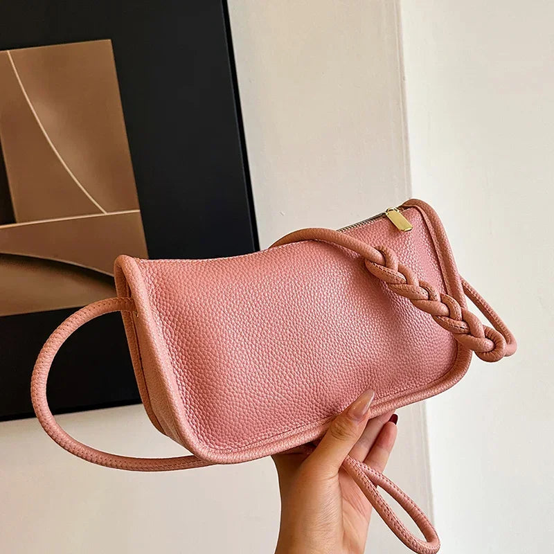 Leather Crossbody Bags - Piña Colada