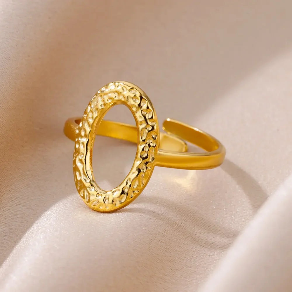 Stainless Steel Rings for Women Gold - Piña Colada