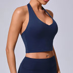 Sports Bra Neck High Support