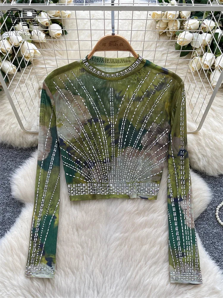 Long Sleeves O Neck Shirts - Piña Colada