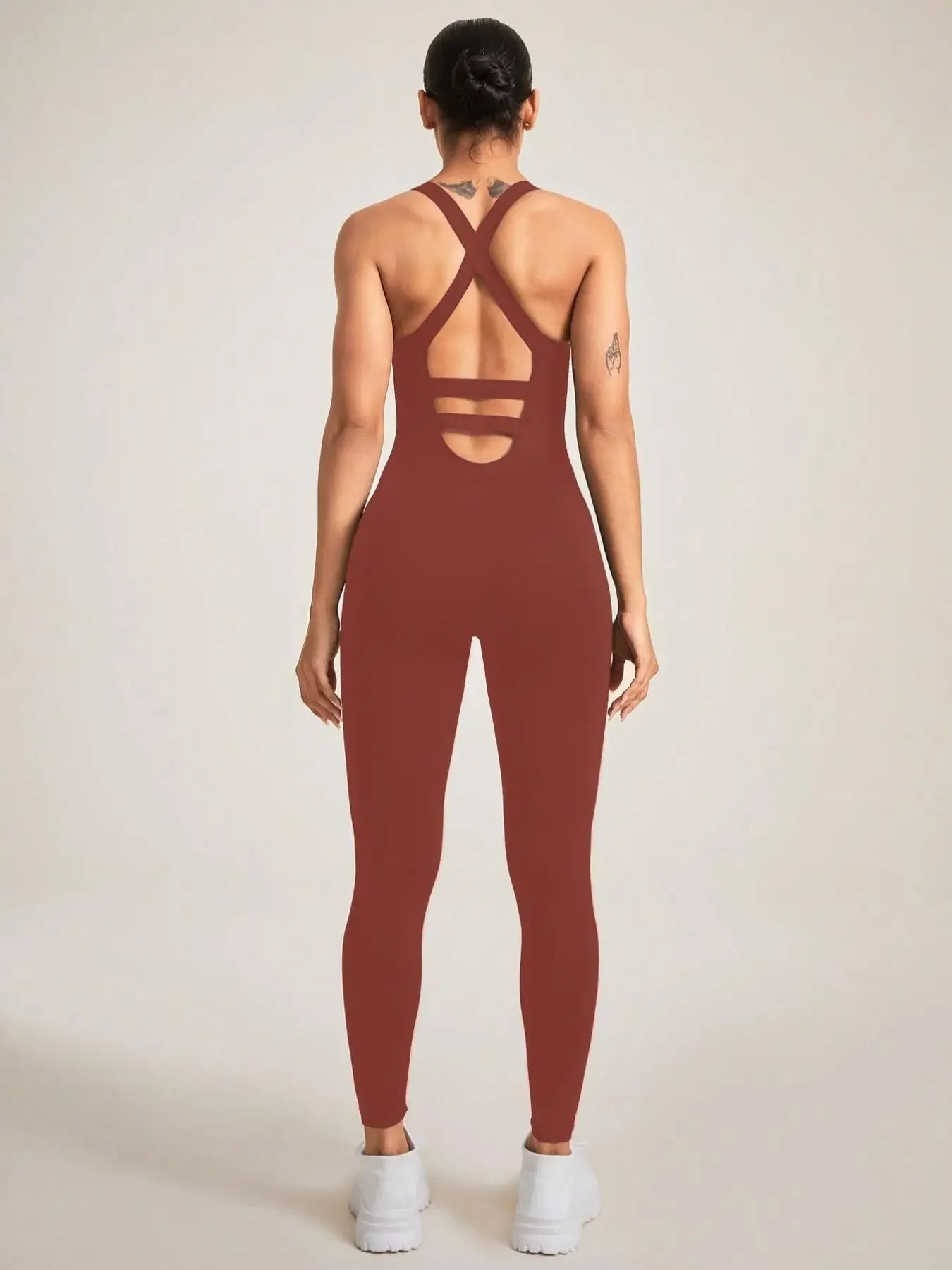 Women's Seamless Shapewear Bodysuit With Tummy Control Full - Piña Colada
