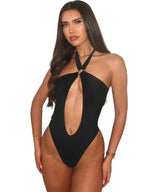 Halter Neck Sheath Maxi Dress – Summer Clubwear Elegance - Piña Colada