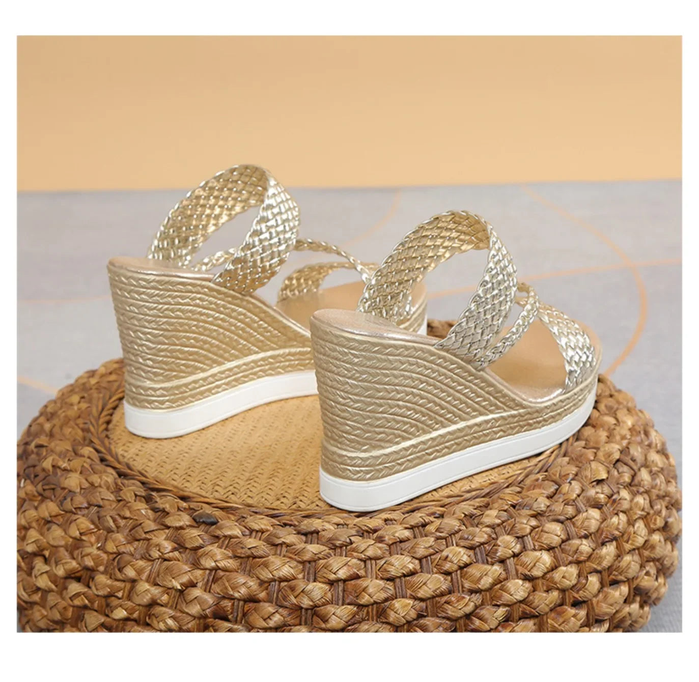 Women Sandals Comfortable Wedges Casual - Piña Colada