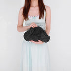 Straw Woven Bag Chain Strap - Piña Colada
