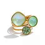 Multi-Color Crystal Ring
