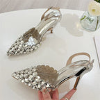 Pointed Toe Women Pumps - Piña Colada
