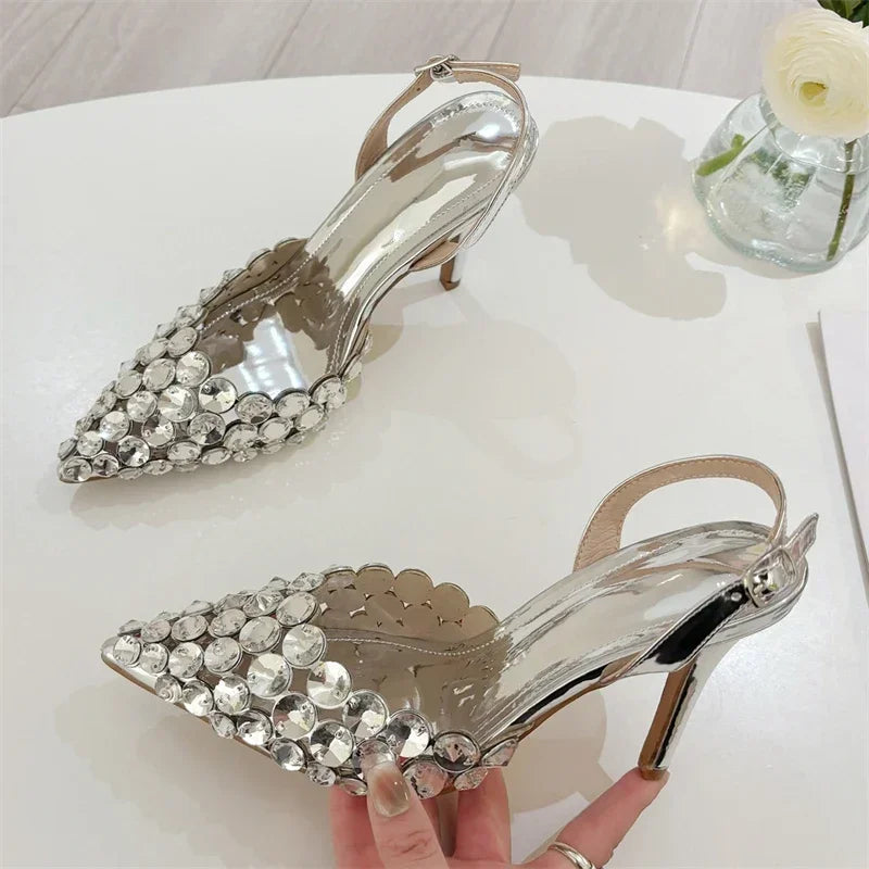 Pointed Toe Women Pumps - Piña Colada