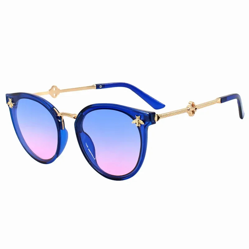 Vintage Cat Eye SunGlasses - Piña Colada